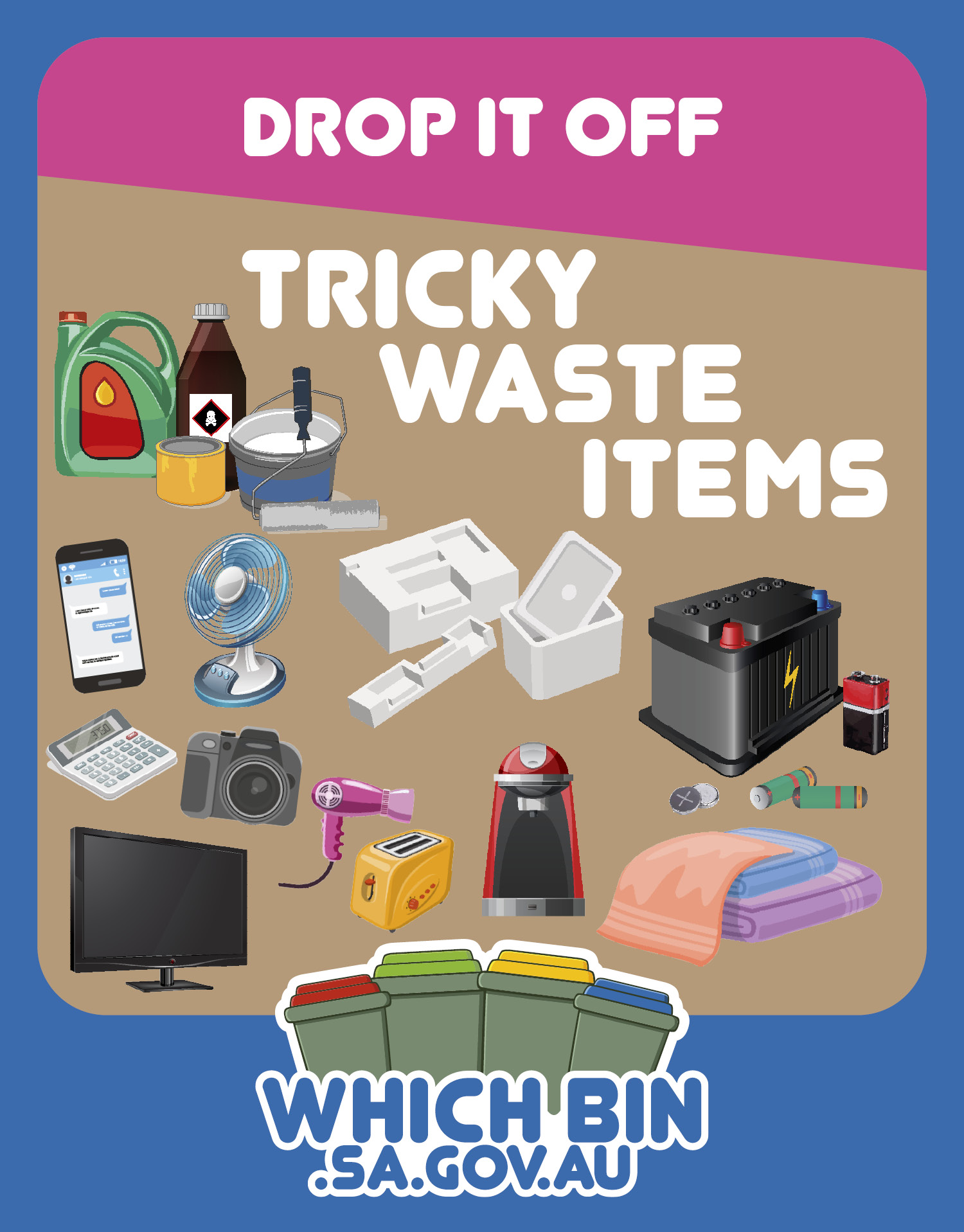 Drop it off: tricky waste items